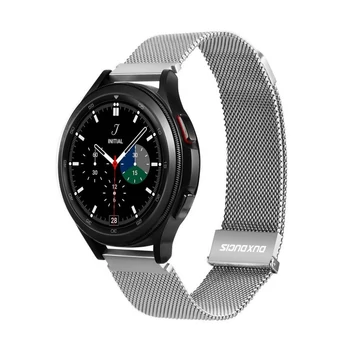 Dux Ducis Milanese 22 mm Milanoi Szíj Ezüst (Samsung Galaxy Watch/Huawei Watch/Honor Watch/Xiaomi Watch)