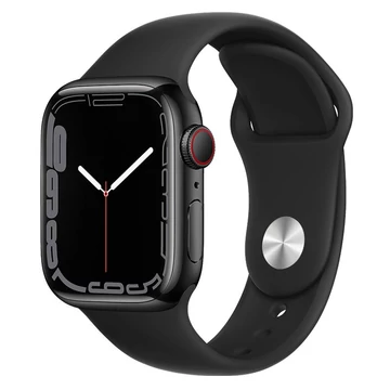 HOCO WA01 szilikon szíj Apple Watch 38/40/41/42 mm – Fekete