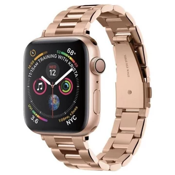 Spigen Modern Fit fém szíj Apple Watch 38/40/41/42 mm – RoseGold