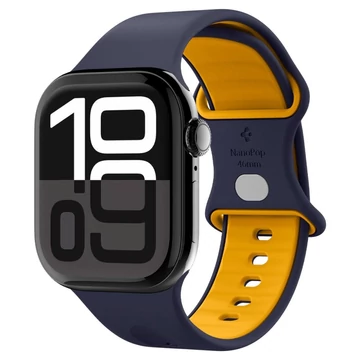 Spigen Nano Pop Szíj Apple Watch 44/45/46/49 mm – Sötétkék/Sárga