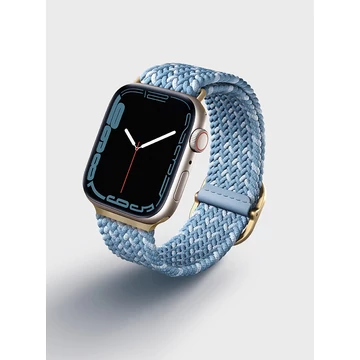 Uniq Aspen Designer Edition fonott szíj Apple Watch 38/40/41/42 mm – Kék