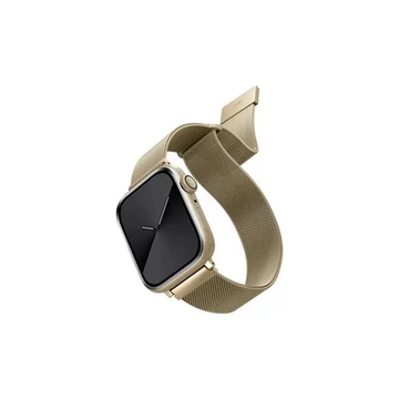 Uniq Dante rozsdamentes acél szíj Apple Watch 44/45/46/49 mm – Arany