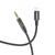 Hoco UPA19 AUX kábel Jack 3,5 mm – Lightning, 1 m – Fekete