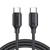 Joyroom Long-Lasting Series A9 USB-C – USB-C kábel, PD/QC, 60W, 3A, 1m – Fekete