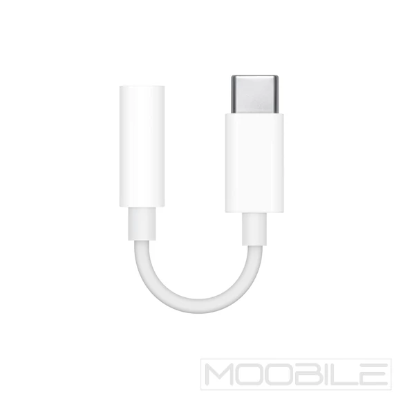 Apple MW2Q3ZM/A USB-C – 3,5 mm jack audio adapter – Fehér