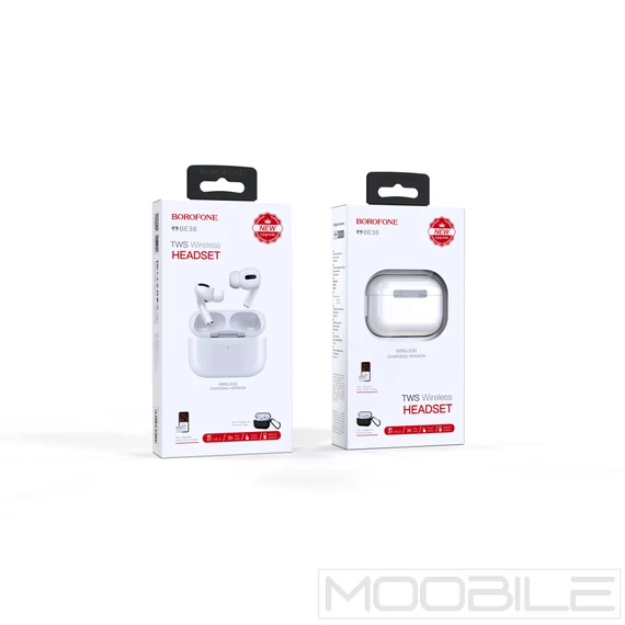 Borofone Be38 Tws Wireless Headset Fehér Borofone Moobile
