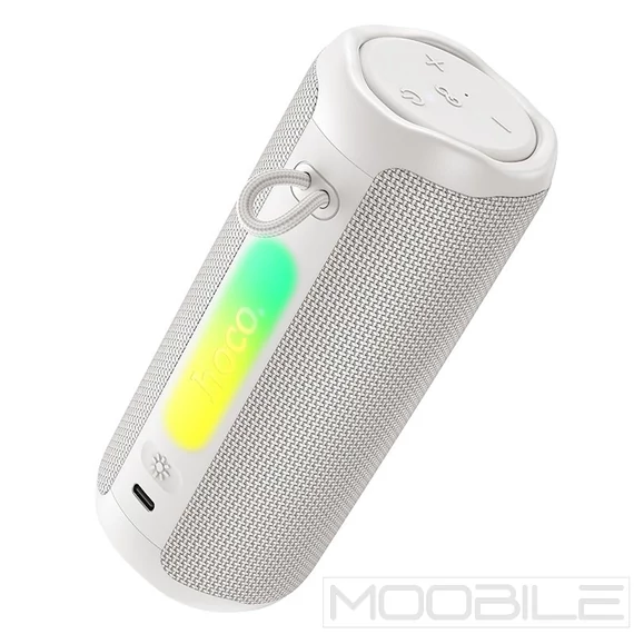 Hoco HC50 Bluetooth Hangszóró 8W, Bluetooth 6.0, FM, TWS, 1200 mAh – Fehér
