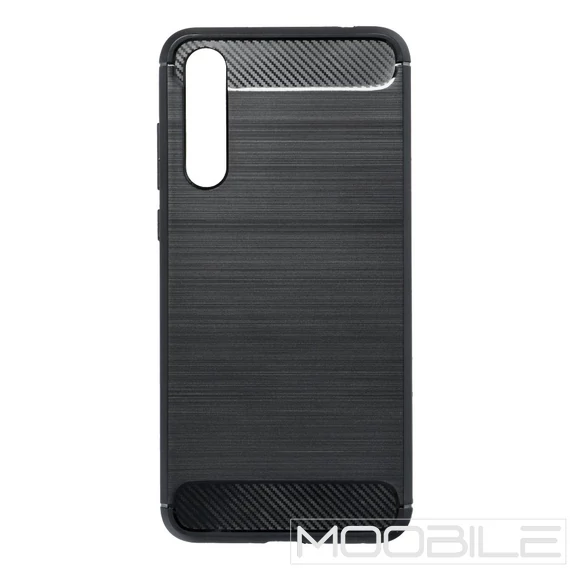Huawei P20 Carbon Szilikon Tok