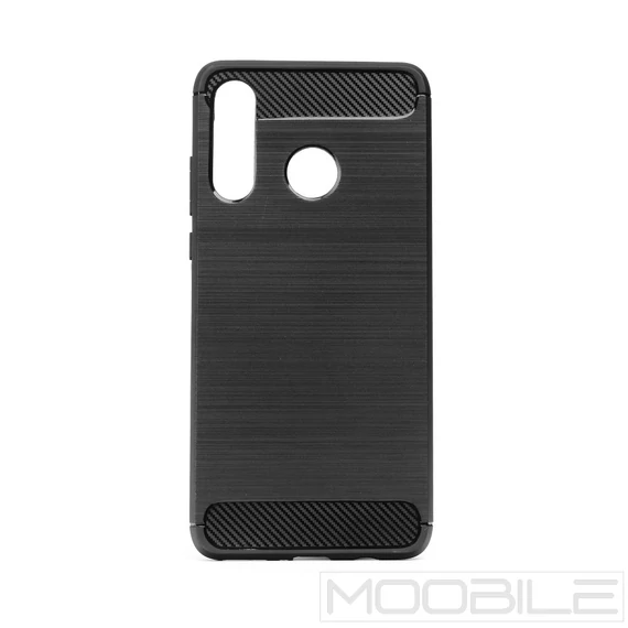 Huawei P40 Lite Carbon Szilikon Tok