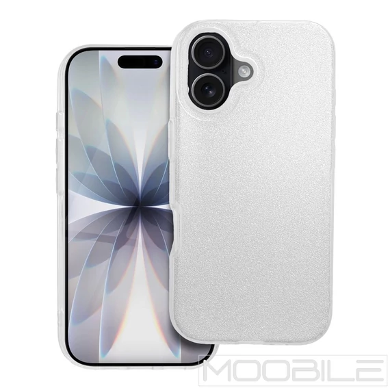 Apple iPhone 17 Shining Ezüst Csillámos Tok