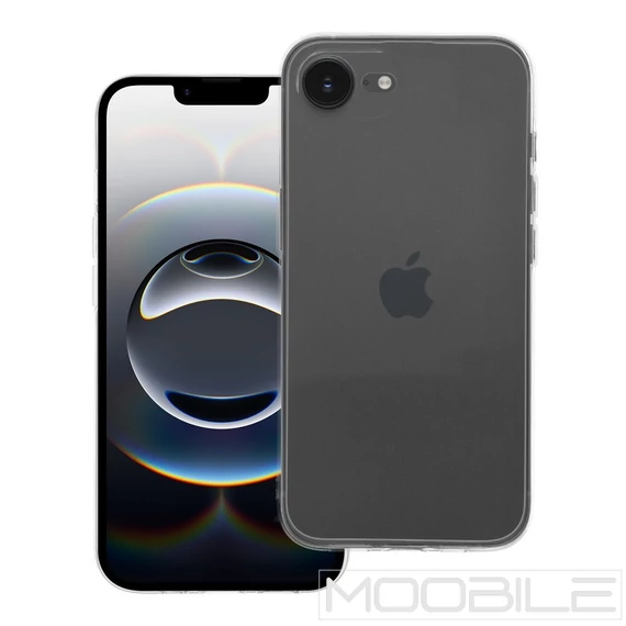 Apple iPhone 16e | 2 mm Kameravédő Szilikontok - Átlátszó