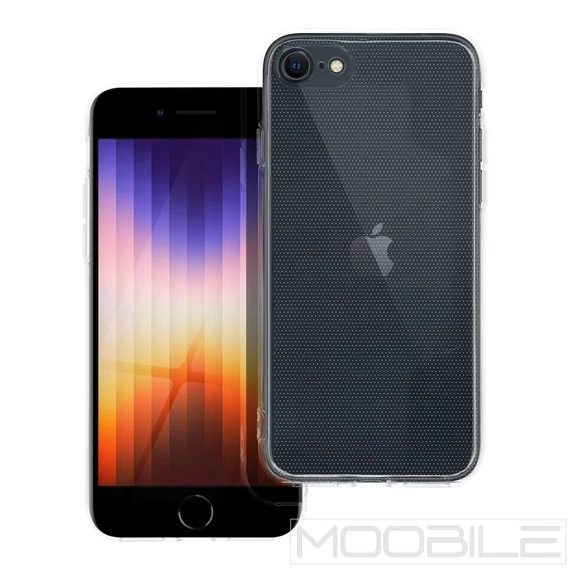 Apple iPhone 7 / 8 / SE 2020/22 | 2 mm Kameravédő Szilikontok - Átlátszó