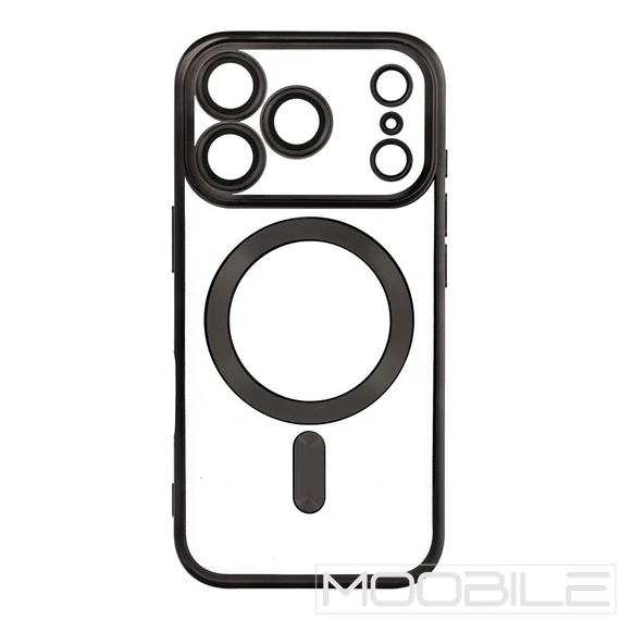 Electro Mag Cover tok MagSafe kompatibilitással iPhone 17 Pro – Fekete