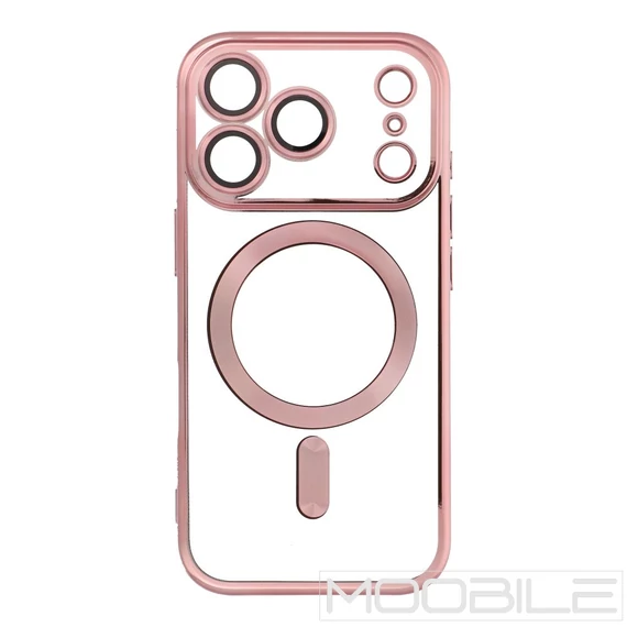 Electro Mag Cover tok MagSafe kompatibilitással iPhone 17 Pro Max – RoseGold