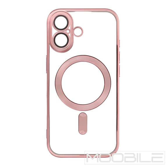 Electro Mag Cover tok MagSafe kompatibilitással iPhone 17 – RoseGold