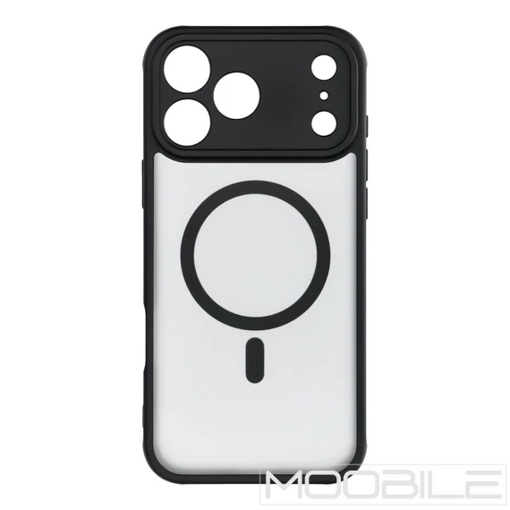 Apple iPhone 17 Pro Matt Mag Cover Magsafe Tok Fekete