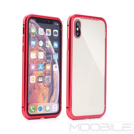 Samsung Galaxy A70 Mágneses Tok Piros