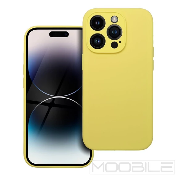 Silicone Case 2mm Szilikon Tok – Honor 400 Lite – Sárga