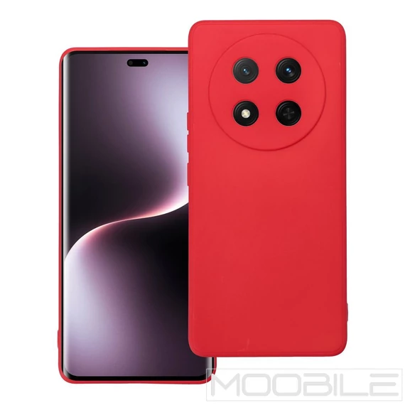 Soft szilikon tok Honor Magic 8 Lite készülékhez – Piros