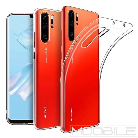 Ultra Slim 0.5 mm Átlátszó Szilikontok – Huawei P40 Lite E