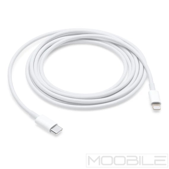 APPLE MKQ42AM/A TYPE-C/LIGHTNING ADATKÁBEL 2M FEHÉR