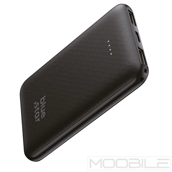 Blue Star W0539 Powerbank 5000 mAh – Fekete