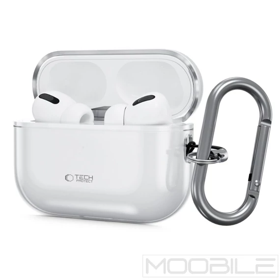 Tech-Protect FlexAir tok Apple AirPods Pro 3 készülékhez – Átlátszó