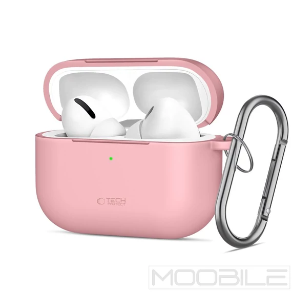 Tech-Protect Silicone Hook tok AirPods Pro (3rd generation) készülékhez – Pink