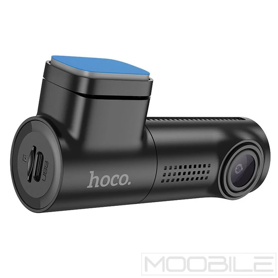 Hoco DV1 Autós kamera, 1080p, Wi-Fi, 0,96&quot; TFT kijelző – Fekete