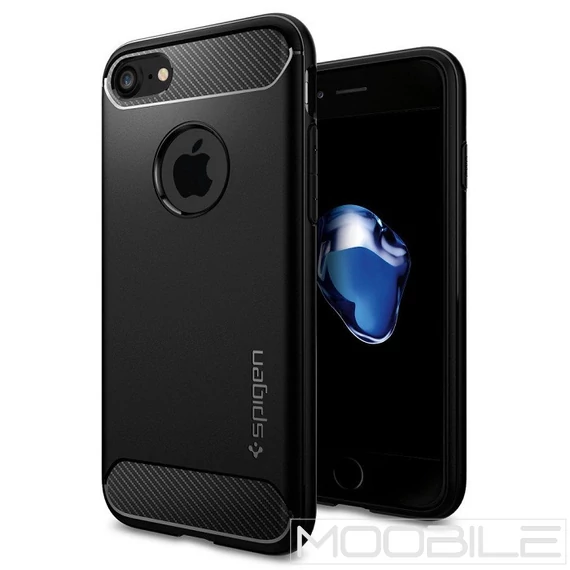 Spigen Rugged Armor Iphone 7/8/Se 2020/Se 2022 Tok Fekete