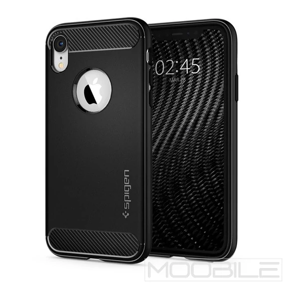 Spigen Rugged Armor Iphone Xr Tok Fekete