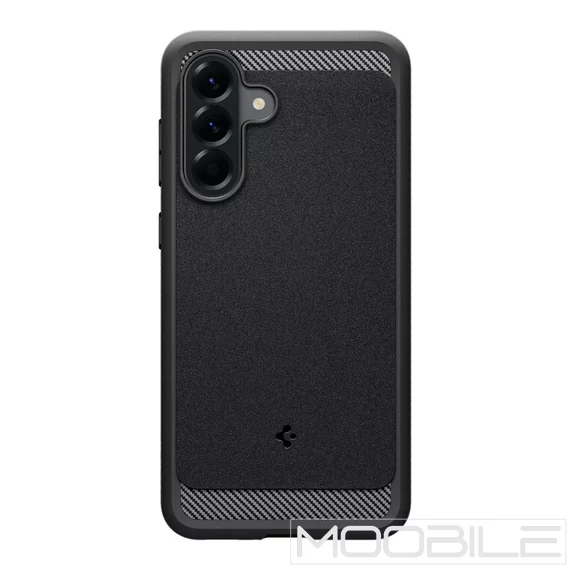 Spigen Rugged Armor tok – Samsung Galaxy A56 – Fekete