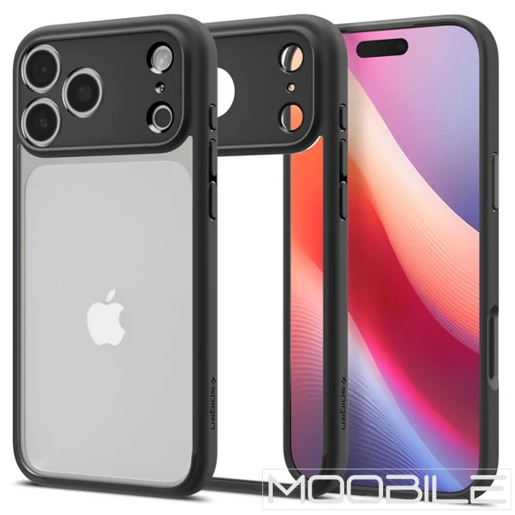 Spigen Ultra Hybrid tok - Apple iPhone 17 Pro - Fekete