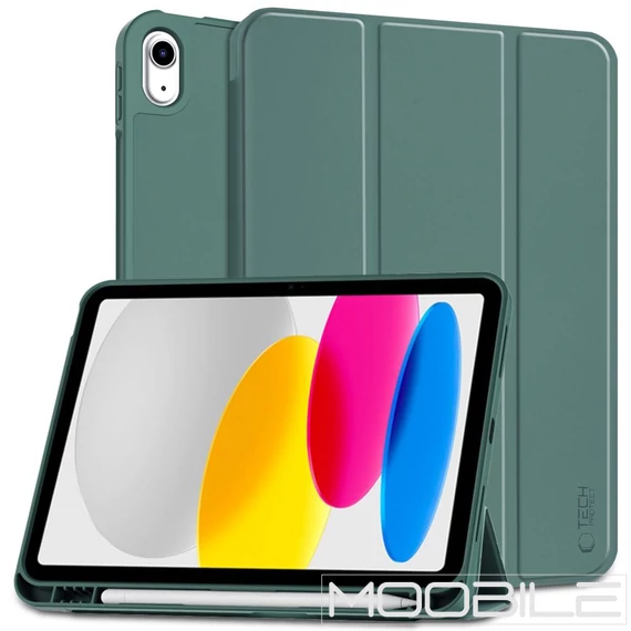 Tech-Protect SC Pen Case tok iPad 10.9" (2022) / iPad 11" (2025, A16) – Zöld