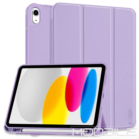 Tech-Protect SC Pen Case tok iPad 10.9" (2022) / iPad 11" (2025, A16) – Lila