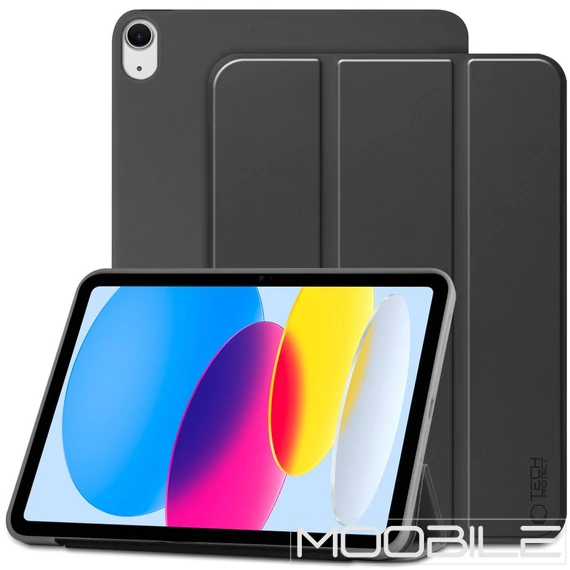 Tech-Protect SmartCase tok iPad 10.9" (2022) / iPad 11" (2025, A16) – Fekete
