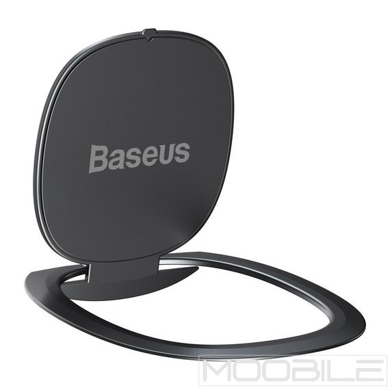 BASEUS INVISIBLE RING TELEFON TARTÓ GYŰRŰ SZÜRKE