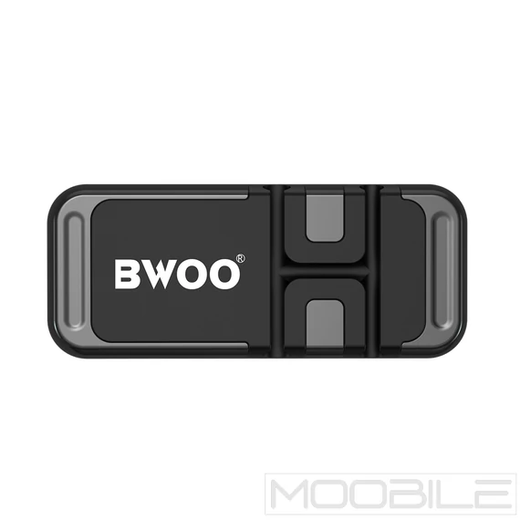 BWOO ZJ117 mágneses autós telefontartó – Fekete