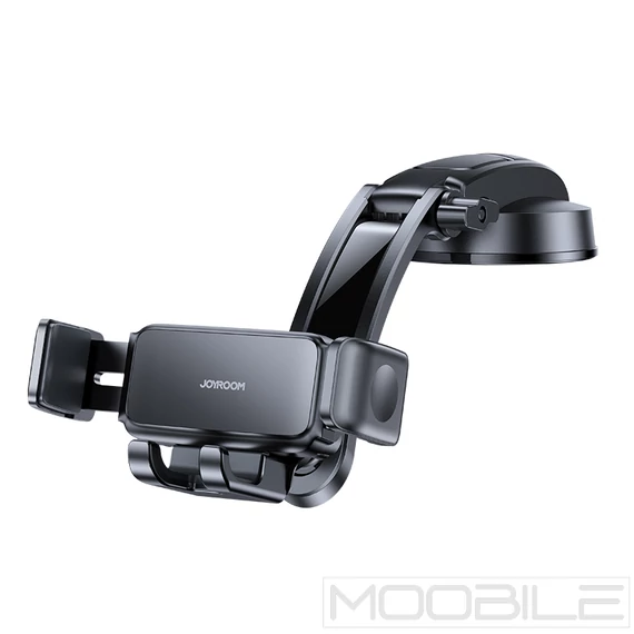 Joyroom JR-ZS283 mini autós telefontartó műszerfalra / szélvédőre – Fekete