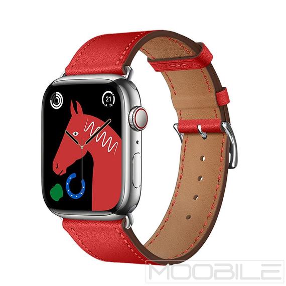 HOCO WA17 APPLE WATCH 42/44/45/49 MM BŐR SZÍJ PIROS
