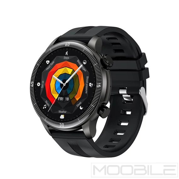 Hoco Y31 okosóra TFT kijelzővel, Bluetooth hívásfunkcióval, IP67 – Fekete