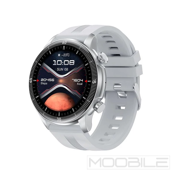 Hoco Y31 okosóra TFT kijelzővel, Bluetooth hívásfunkcióval, IP67 – Ezüst