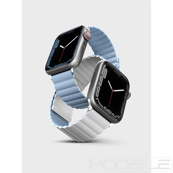Uniq Revix Apple Watch 38/40/41 Mm Mágneses Szíj Fehér/Kék