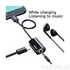 Kép 5/6 - Baseus L40 Audio Adapter Type-C - 3,5Mm Jack+Type-C Fekete