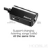 Kép 6/6 - Baseus L40 Audio Adapter Type-C - 3,5Mm Jack+Type-C Fekete