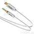 Kép 2/5 - Baseus Yiven Type-C 3,5mm /Mini Jack/ Audio Kábel 1,2m Ezüst