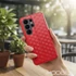 Kép 8/10 - Cubic Book Oldalra Nyíló Könyvtok Xiaomi Redmi A7 Pro – Piros