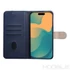 Kép 5/8 - Split Book Oldalra Nyíló Könyvtok Xiaomi Redmi A7 Pro – Sötétkék / krém