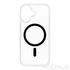 Kép 1/4 - Drop Glue Colorful Ring Mag Cover tok MagSafe kompatibilis iPhone 17 – Fekete