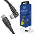 Kép 1/8 - 3mk Hyper Cable N-SERIES USB-C – USB-C 180° 60W, 2 m – Fekete